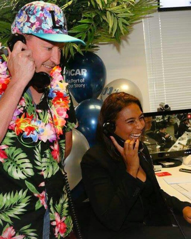 nswering phone calls at ICAP